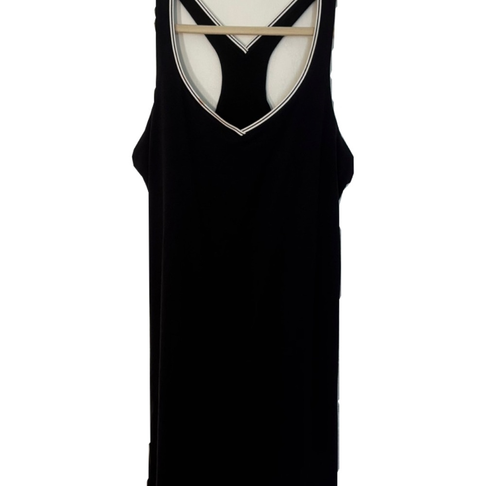 All in Motion Black Mini Dress